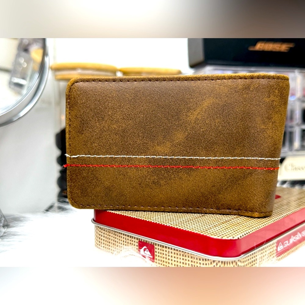 Quiksilver Brown Bifold Wallet - Picture 9 of 12